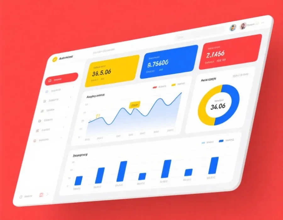 直播開獎與數據分析介面示意圖