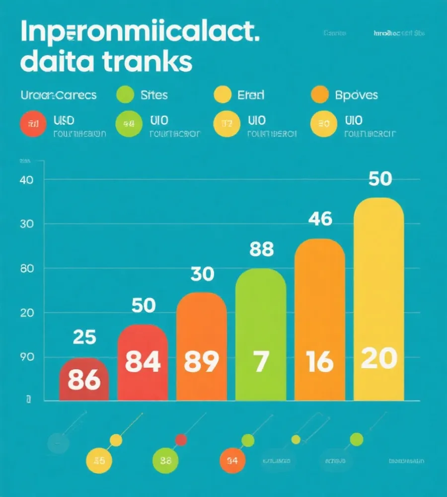 數據走勢與號碼群組分析示意圖